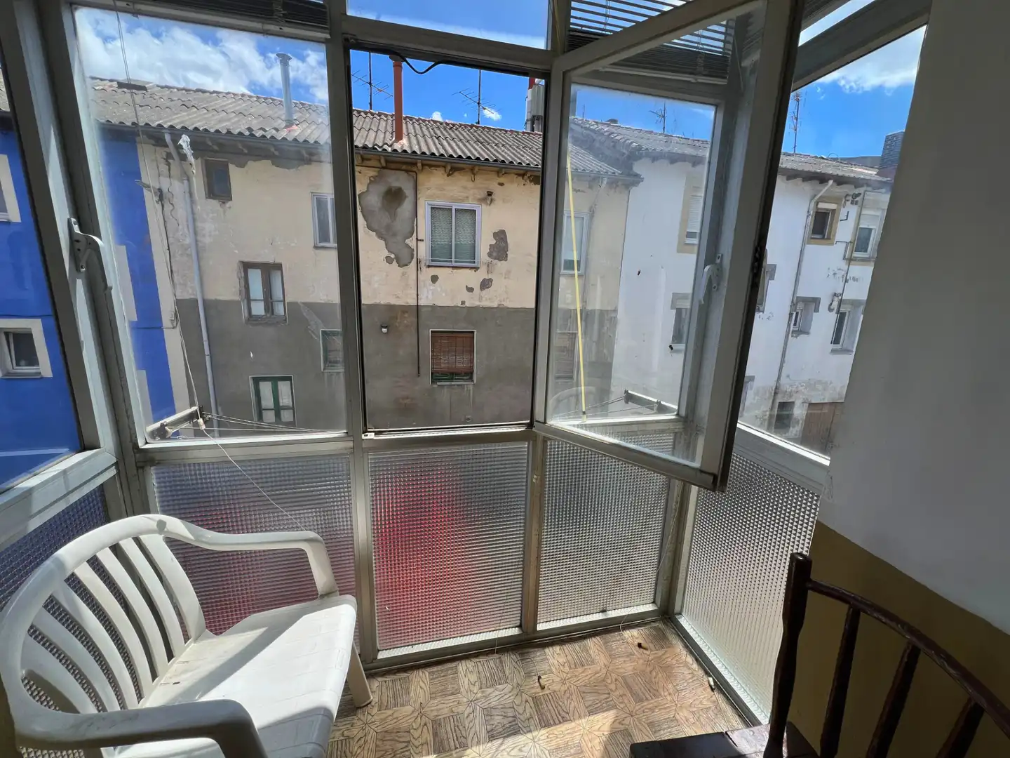 Balcony of Flat for sale in Valdeolea  with Furnished