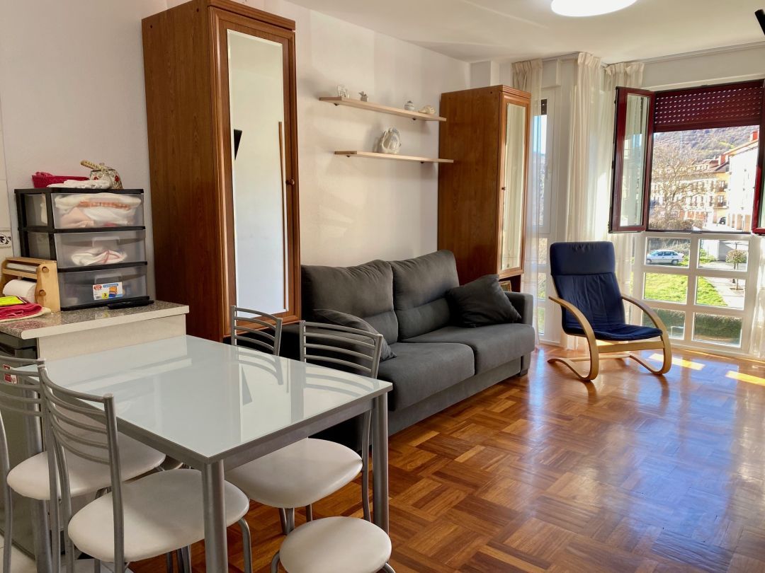 Living room of Flat to rent in Ezcaray  with Heating and Swimming Pool