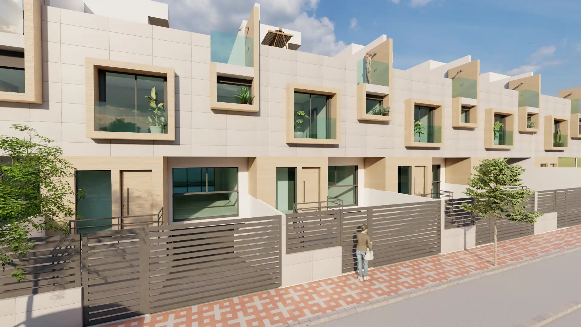 Vista exterior de Casa o chalet en venta en Jaén con Aire acondicionado, Calefacción y Terraza