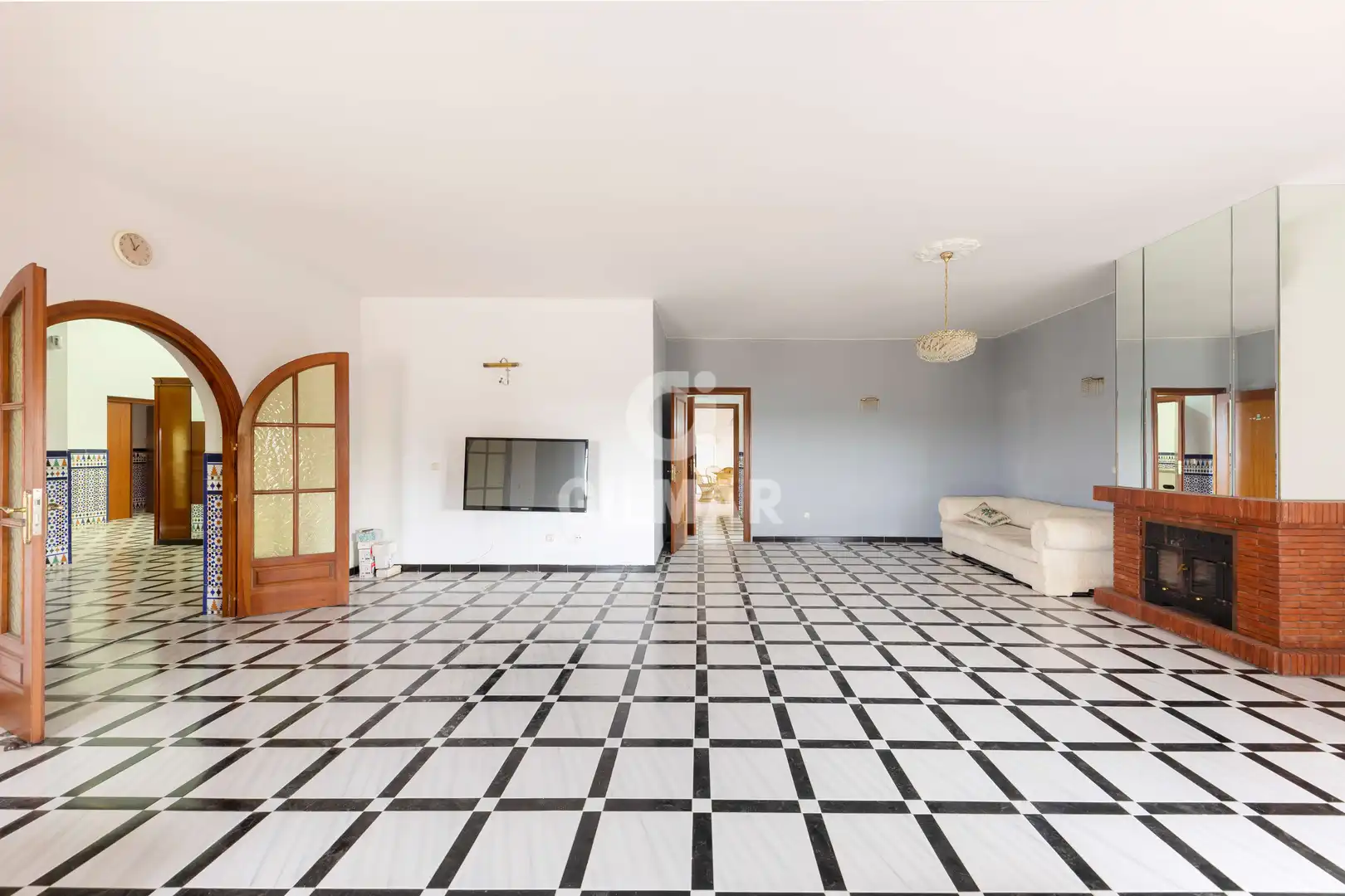 Sala de estar de Casa o chalet en venta en Benalmádena con Jardín privado y Piscina