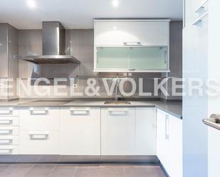 Kitchen of Apartment to rent in  Madrid Capital  with Air Conditioner, Heating and Private garden