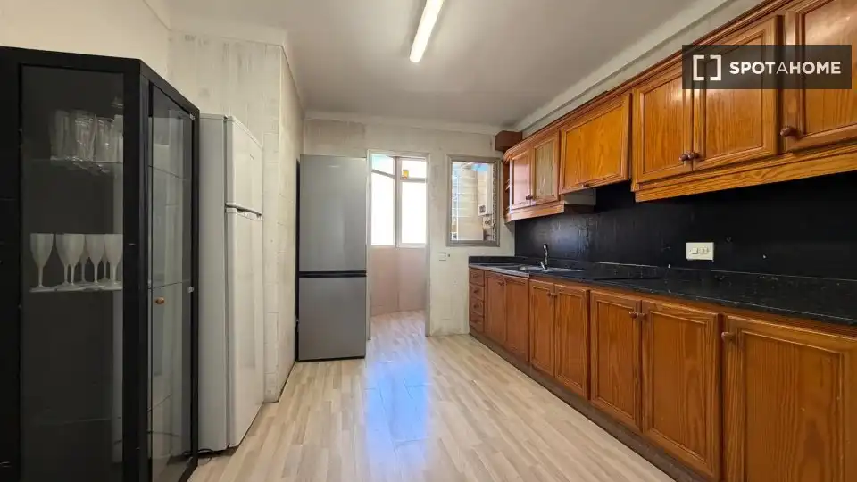 Cocina de Piso para compartir en  Palma de Mallorca con Aire acondicionado, Calefacción y Amueblado