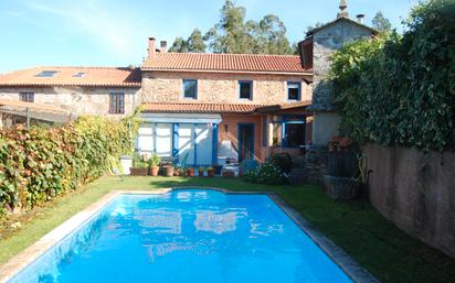 Swimming pool of House or chalet for sale in Ames  with Heating, Private garden and Parquet flooring