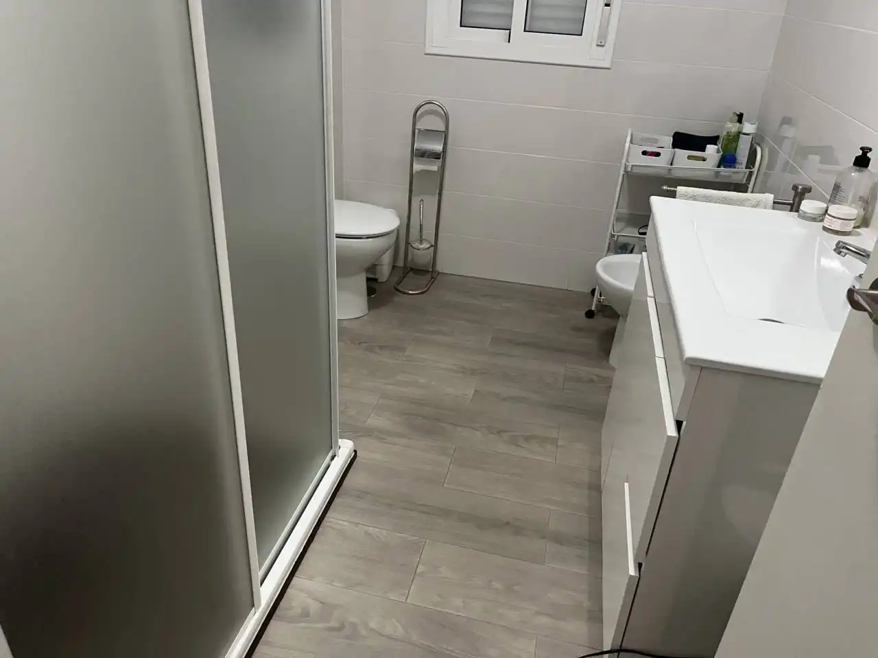 Bathroom of Flat for rent in Morón de la Frontera  with Air Conditioner, Furnished and Balcony