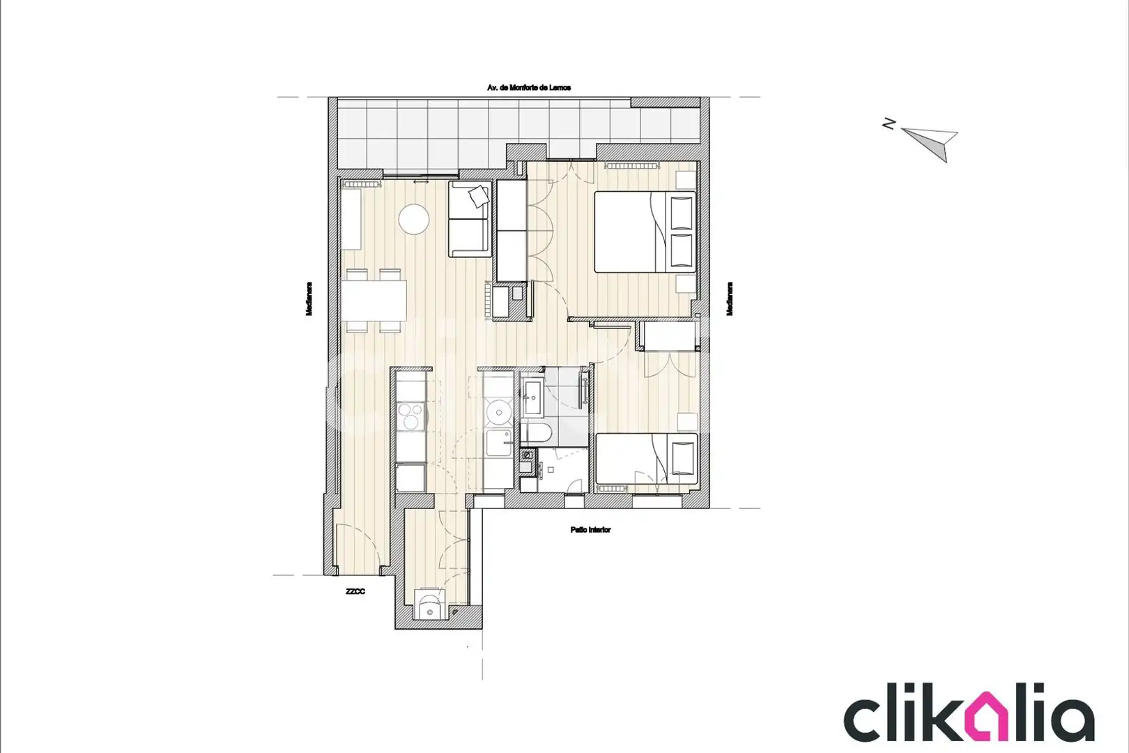 Piso en venta en Madrid con Aire acondicionado, Calefacción y Terraza