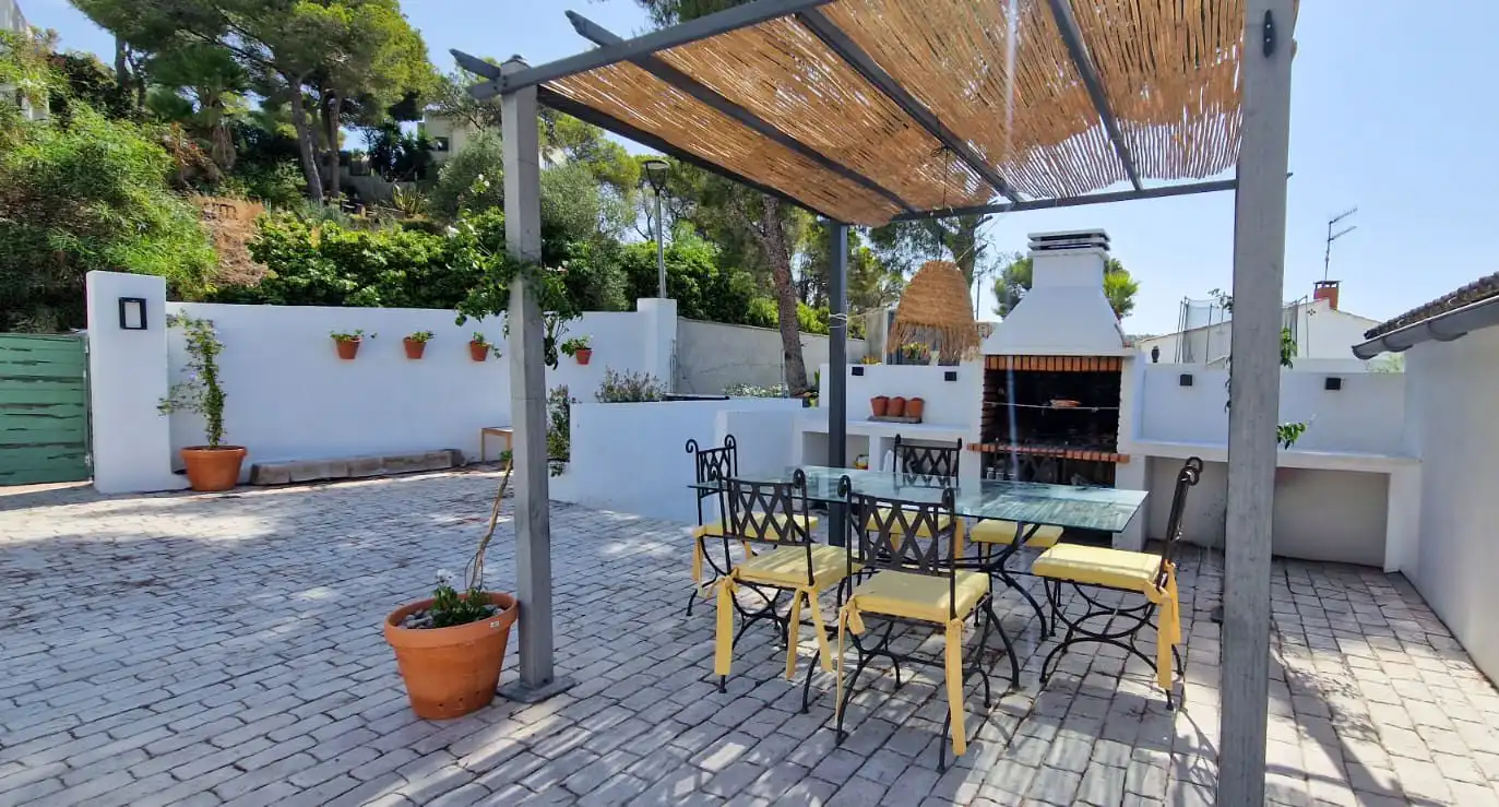 Terrassa de Casa o xalet en venda en Sant Pere de Ribes amb Aire condicionat, Calefacció i Jardí privat