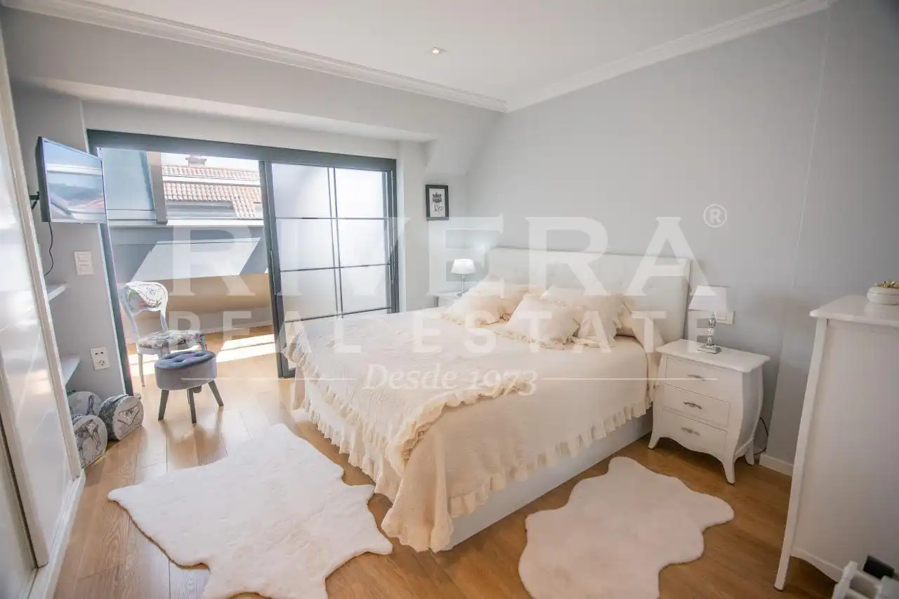 Bedroom of Duplexes for sale in Nigrán  with Heating, Parquet flooring and Storage room
