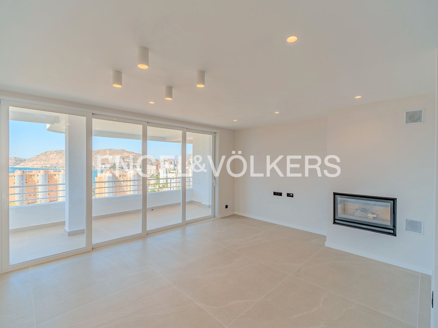 Living room of Attic for sale in Alicante / Alacant  with Air Conditioner, Heating and Terrace