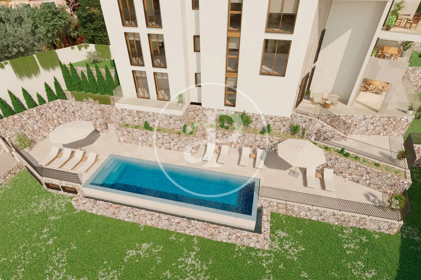 Jardín de Piso en venta en  Palma de Mallorca con Aire acondicionado, Calefacción y Jardín privado