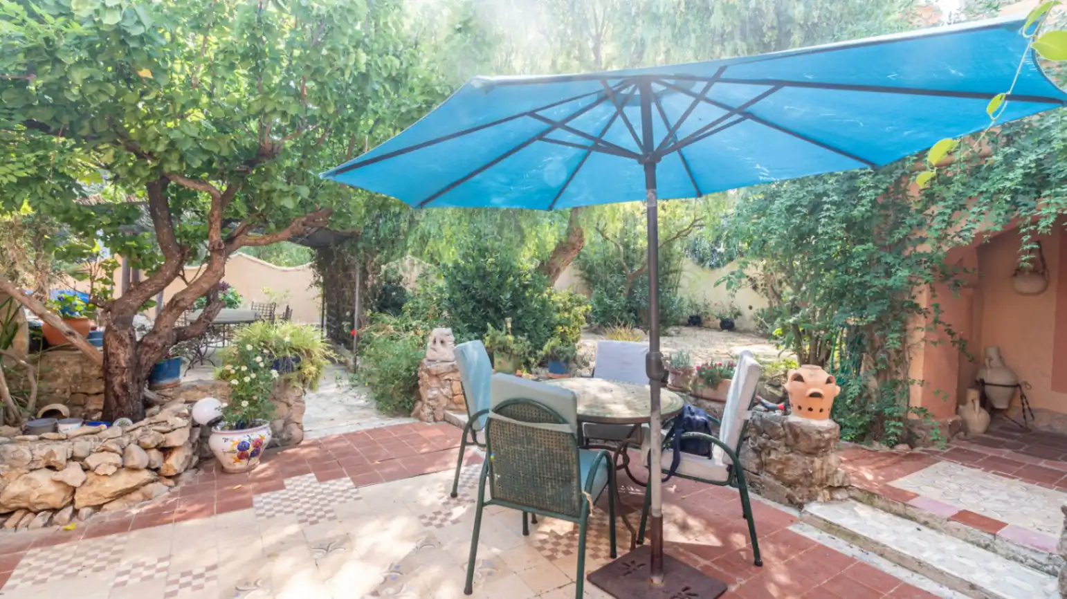 Garden of Houses for sale in Jávea / Xàbia  with Air Conditioner, Heating and Private garden