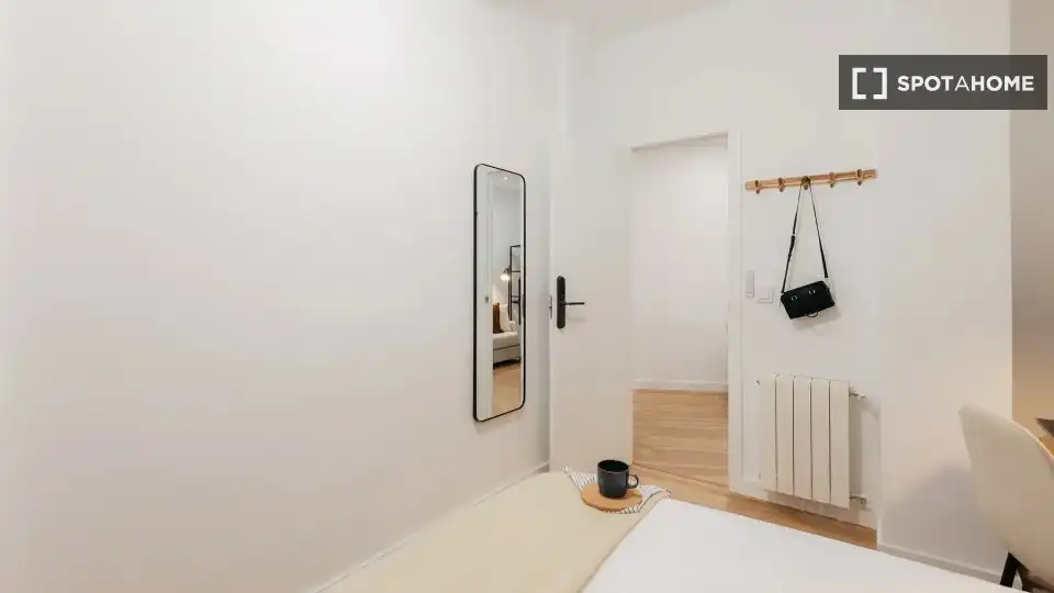 Habitación de Piso de alquiler en Valencia con Aire acondicionado, Calefacción y Amueblado
