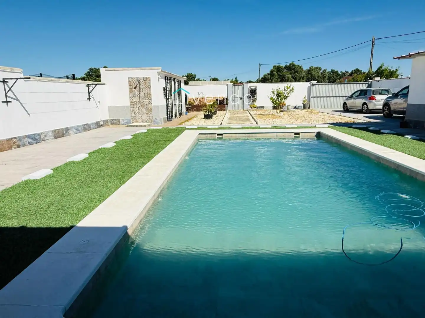 Piscina de Casa o xalet en venda en Chiclana de la Frontera amb Aire condicionat, Piscina i Moblat