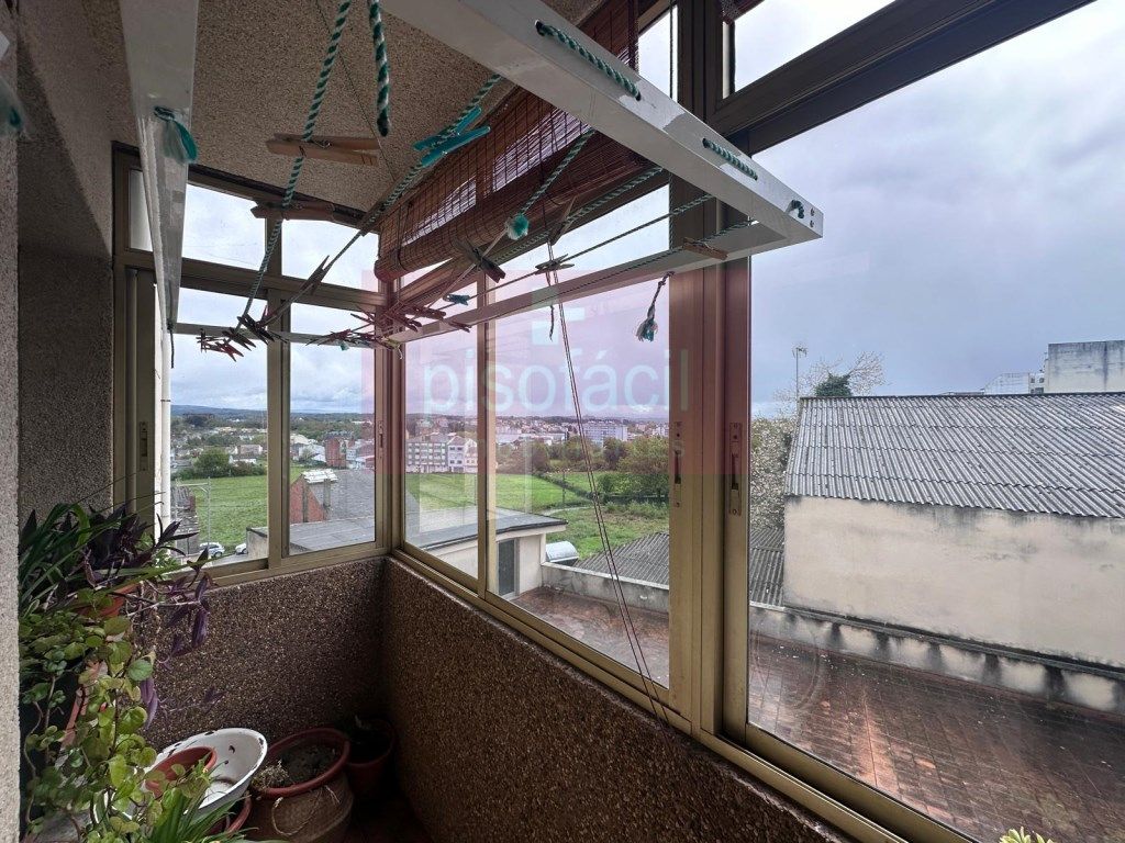 Balcony of Flat for sale in Lugo Capital