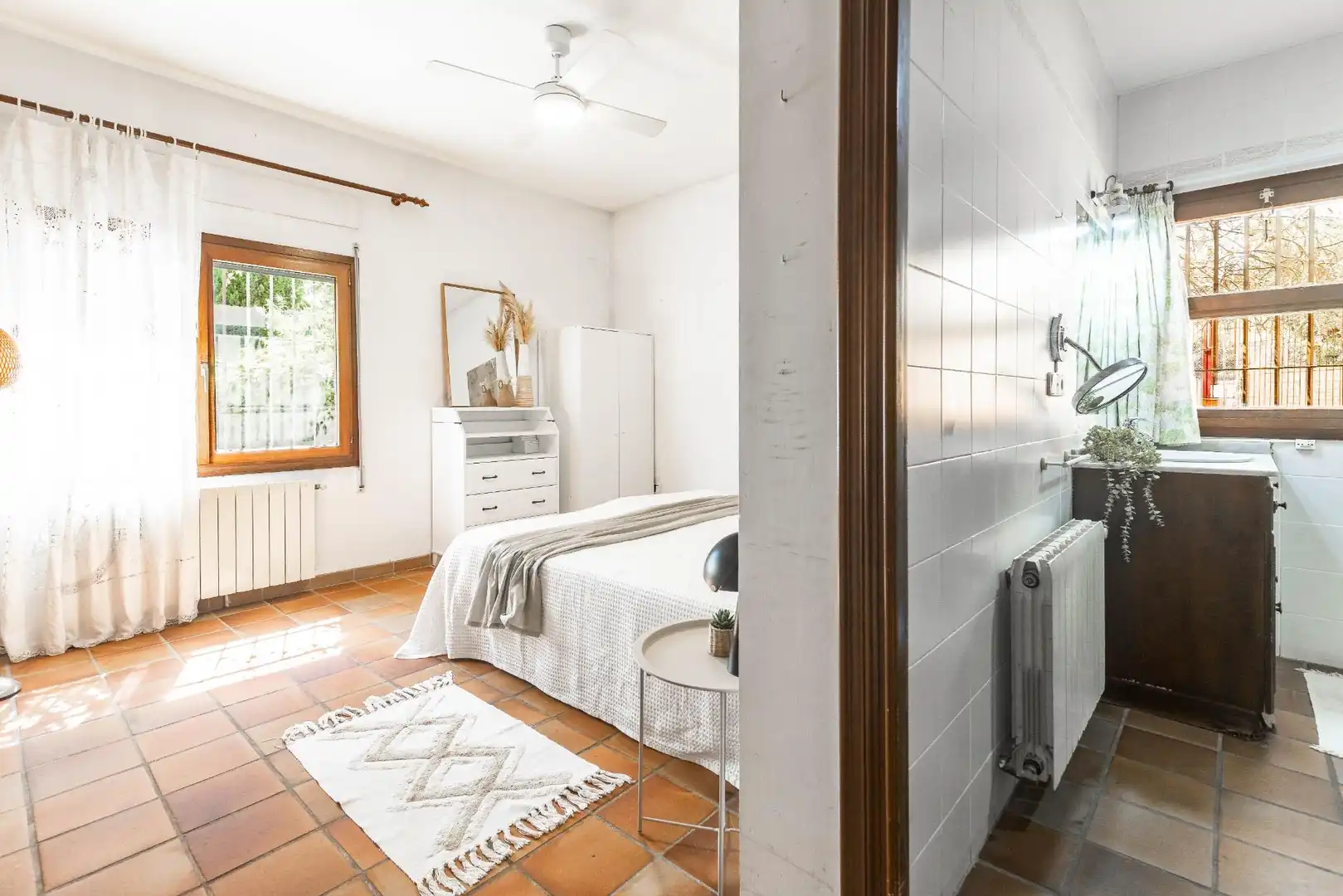 Bedroom of Houses for sale in Rocafort  with Air Conditioner, Heating and Private garden