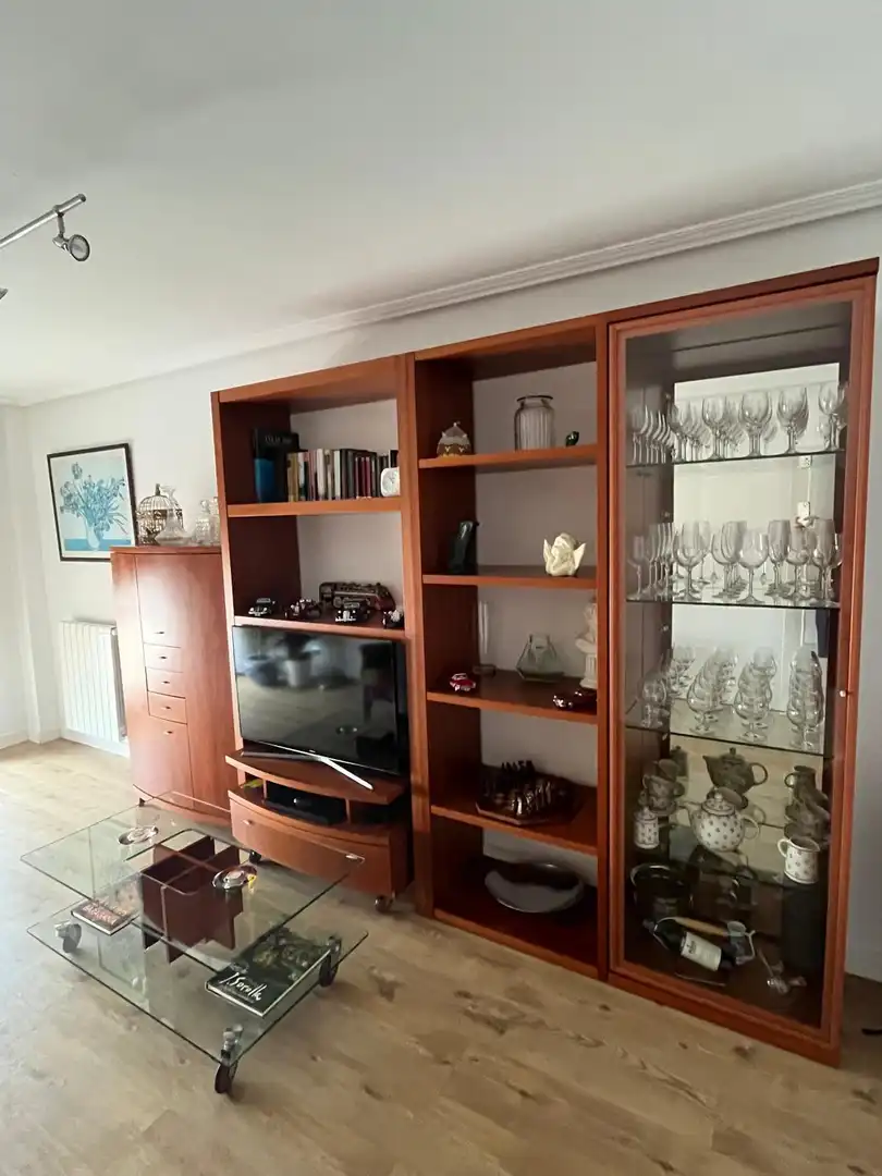 Sala de estar de Apartamento de alquiler en Oviedo  con Calefacción y Amueblado