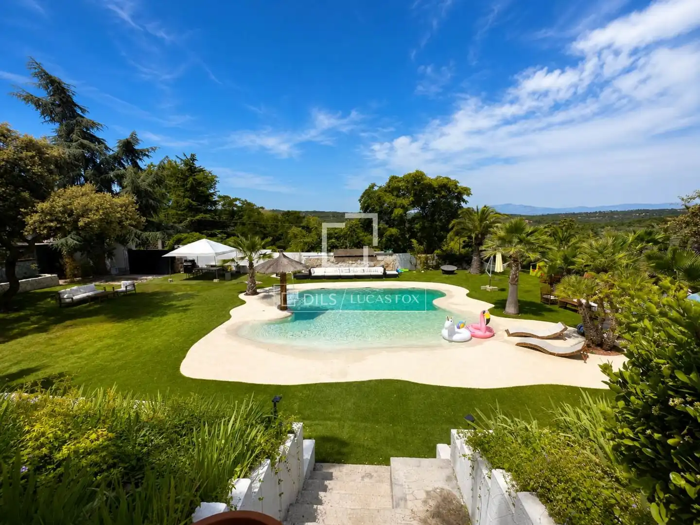 Jardín de Casa o chalet en venta en Torrelodones con Aire acondicionado, Jardín privado y Terraza