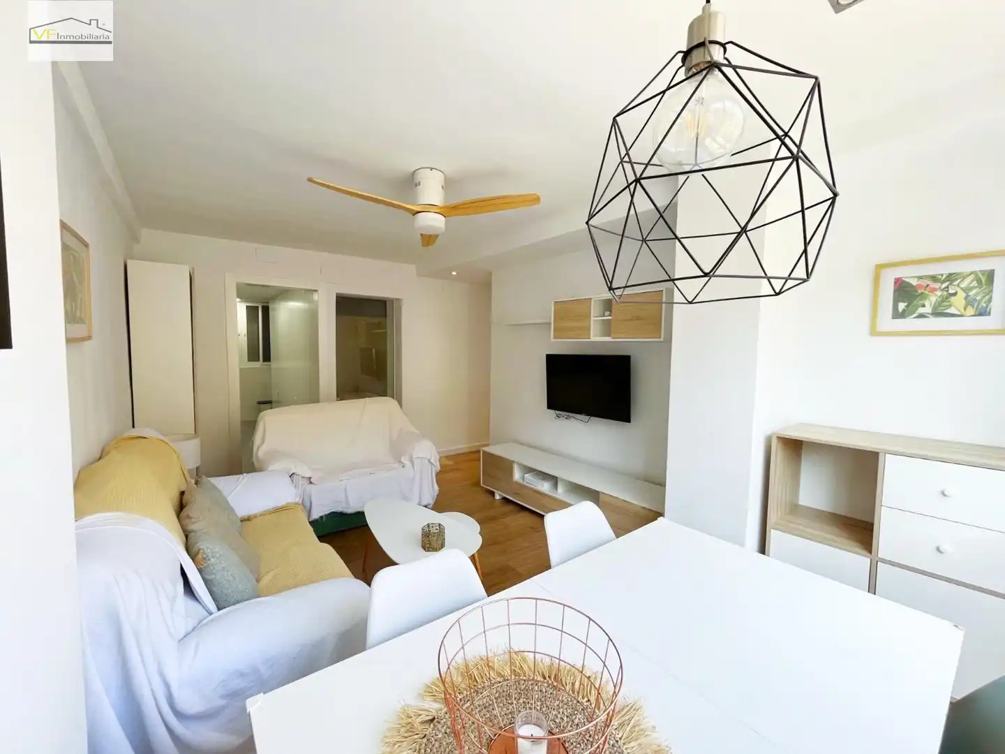 Living room of Flat for sale in Málaga  with Balcony