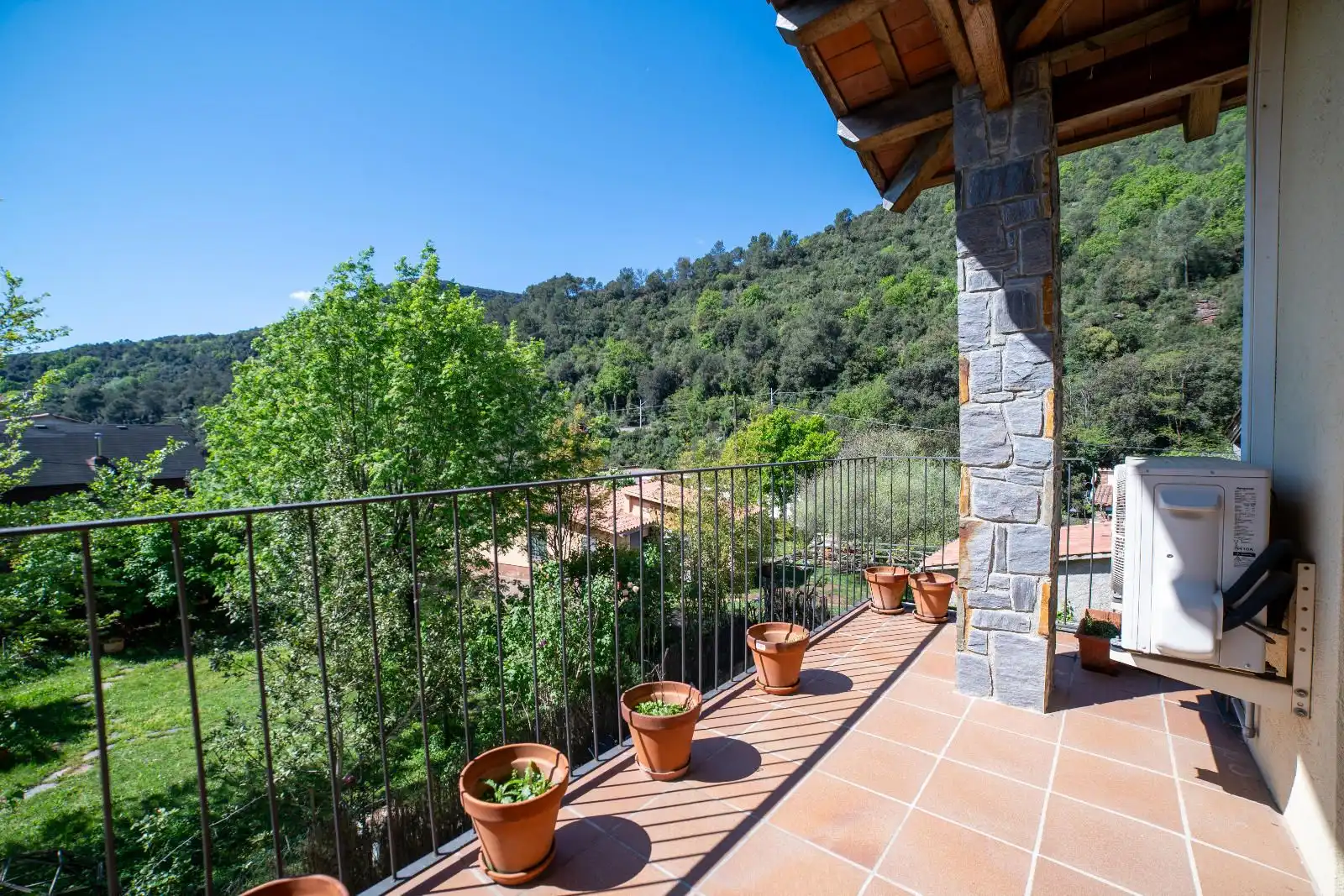 Terrassa de Casa o xalet en venda en Tagamanent amb Aire condicionat, Calefacció i Jardí privat