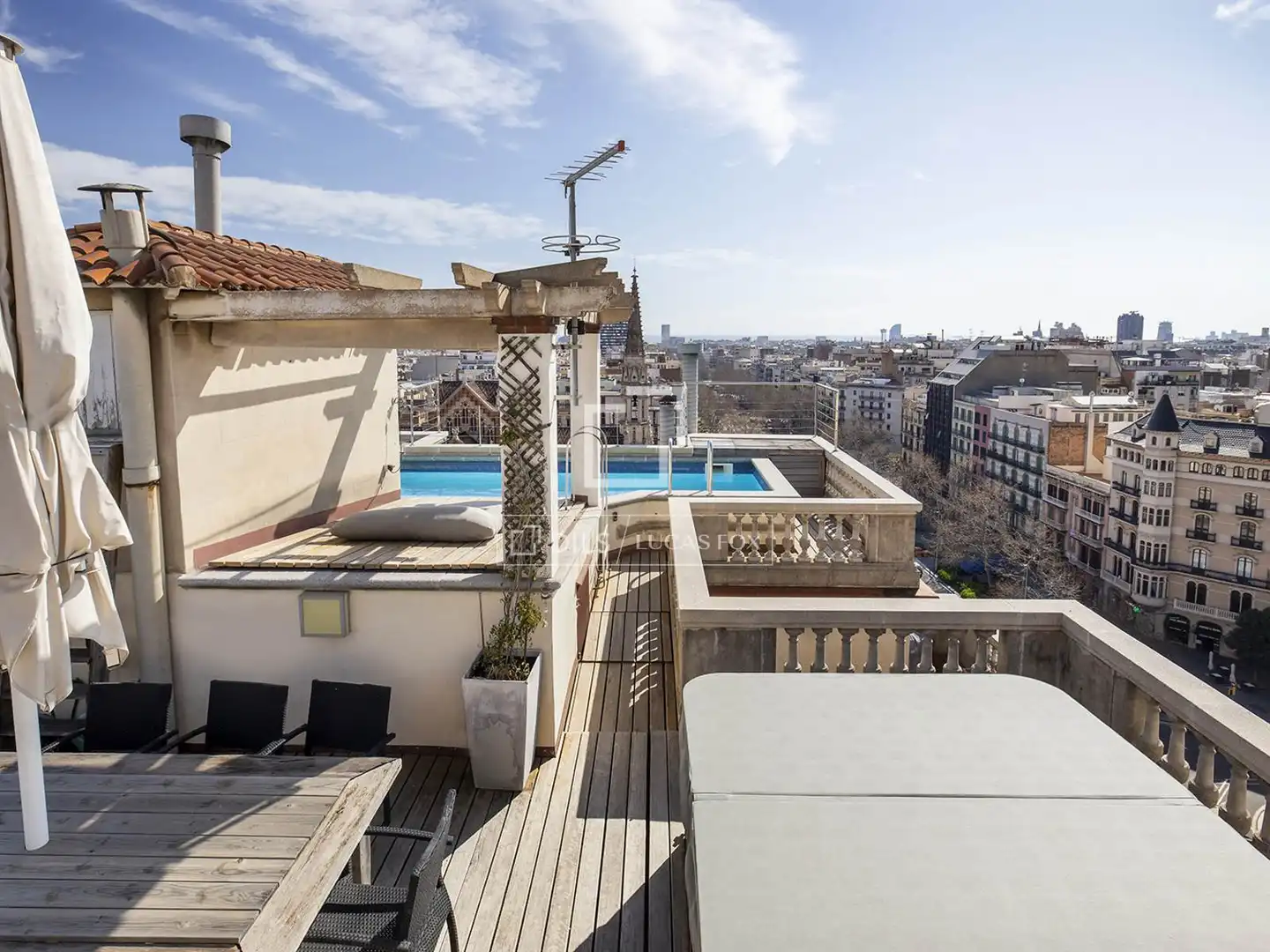Àtic amb piscina en venda a Eixample, imagen 8