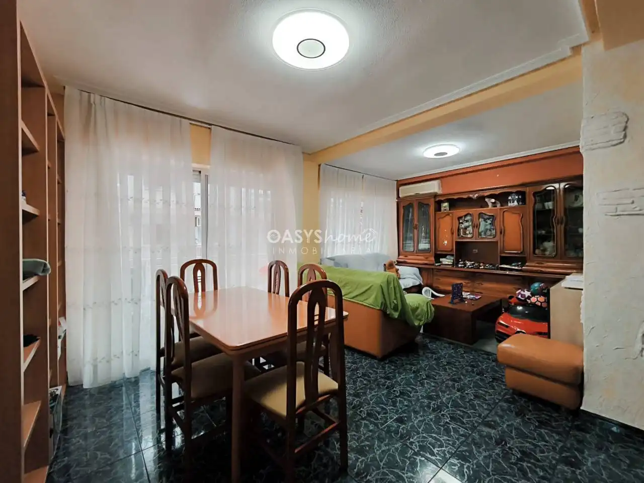 Wohnzimmer von Wohnung zum Verkauf in Cartagena mit Klimaanlage, Heizung und Balkon