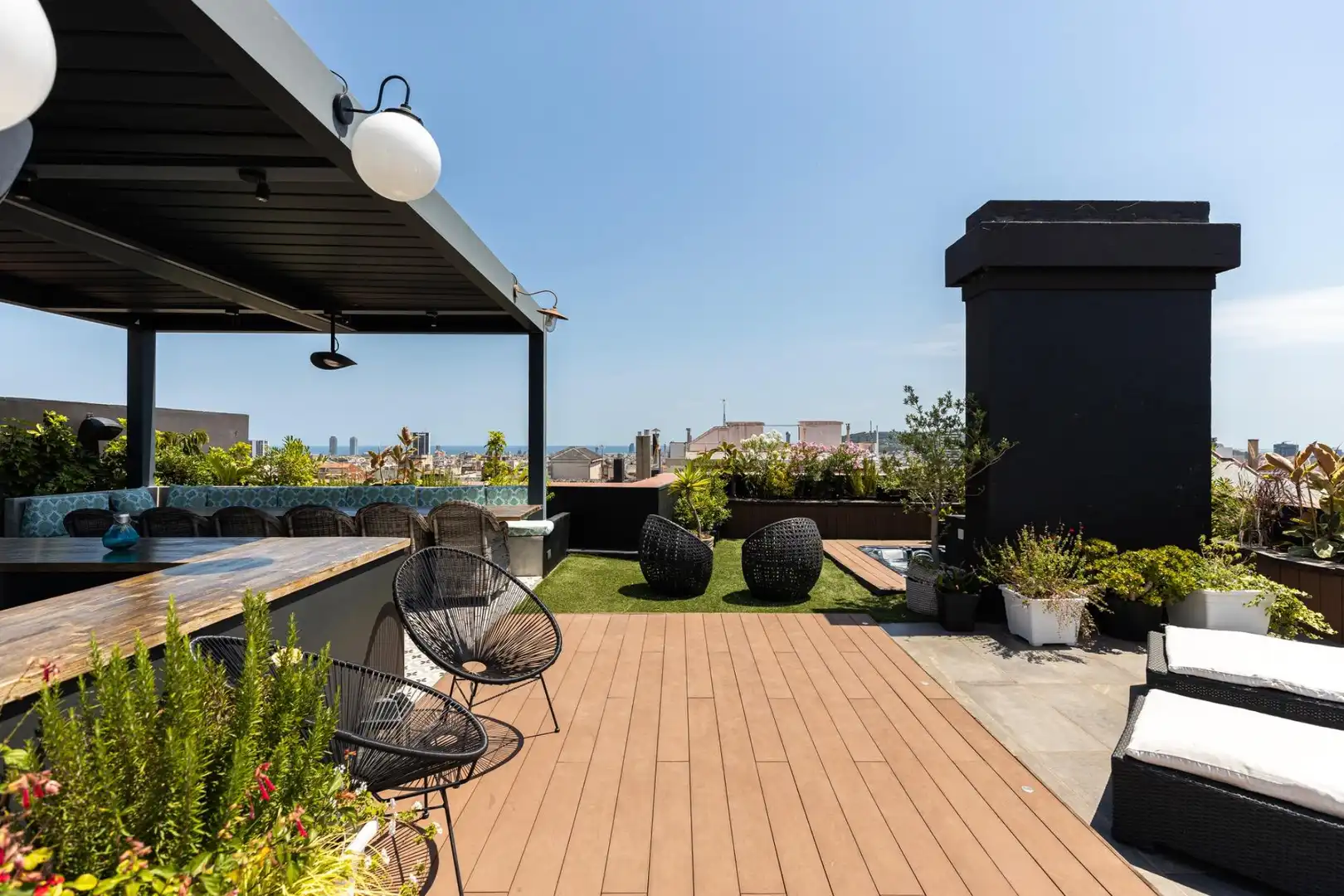 Terraza de Ático en venta en Barcelona con Aire acondicionado, Calefacción y Parquet
