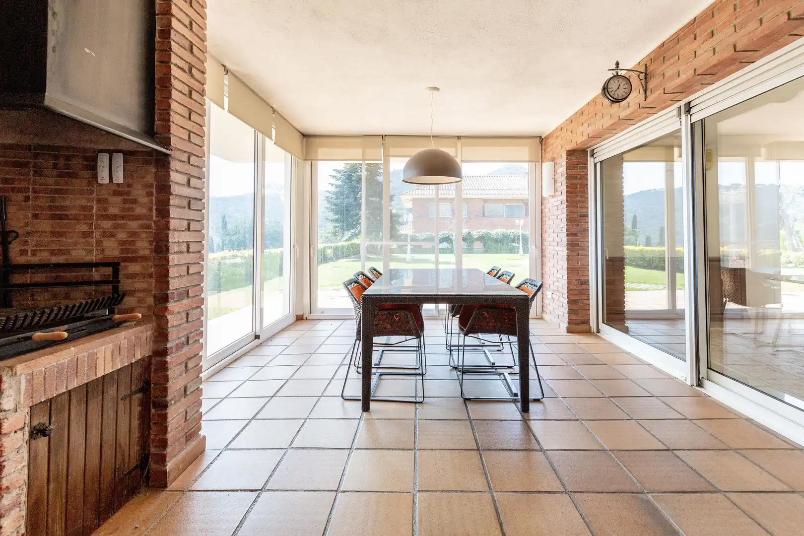 Esszimmer von Haus oder Chalet zur Miete in Argentona mit Klimaanlage, Heizung und Terrasse