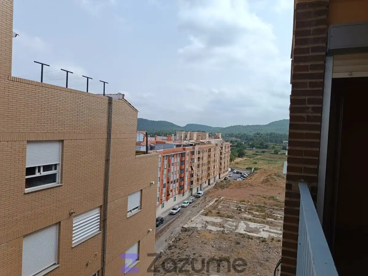 Bedroom of Flat for rent in L'Alcora  with Air Conditioner, Heating and Furnished