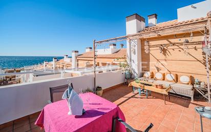 Terrace of Single-family semi-detached for sale in Alicante / Alacant  with Air Conditioner, Terrace and Swimming Pool