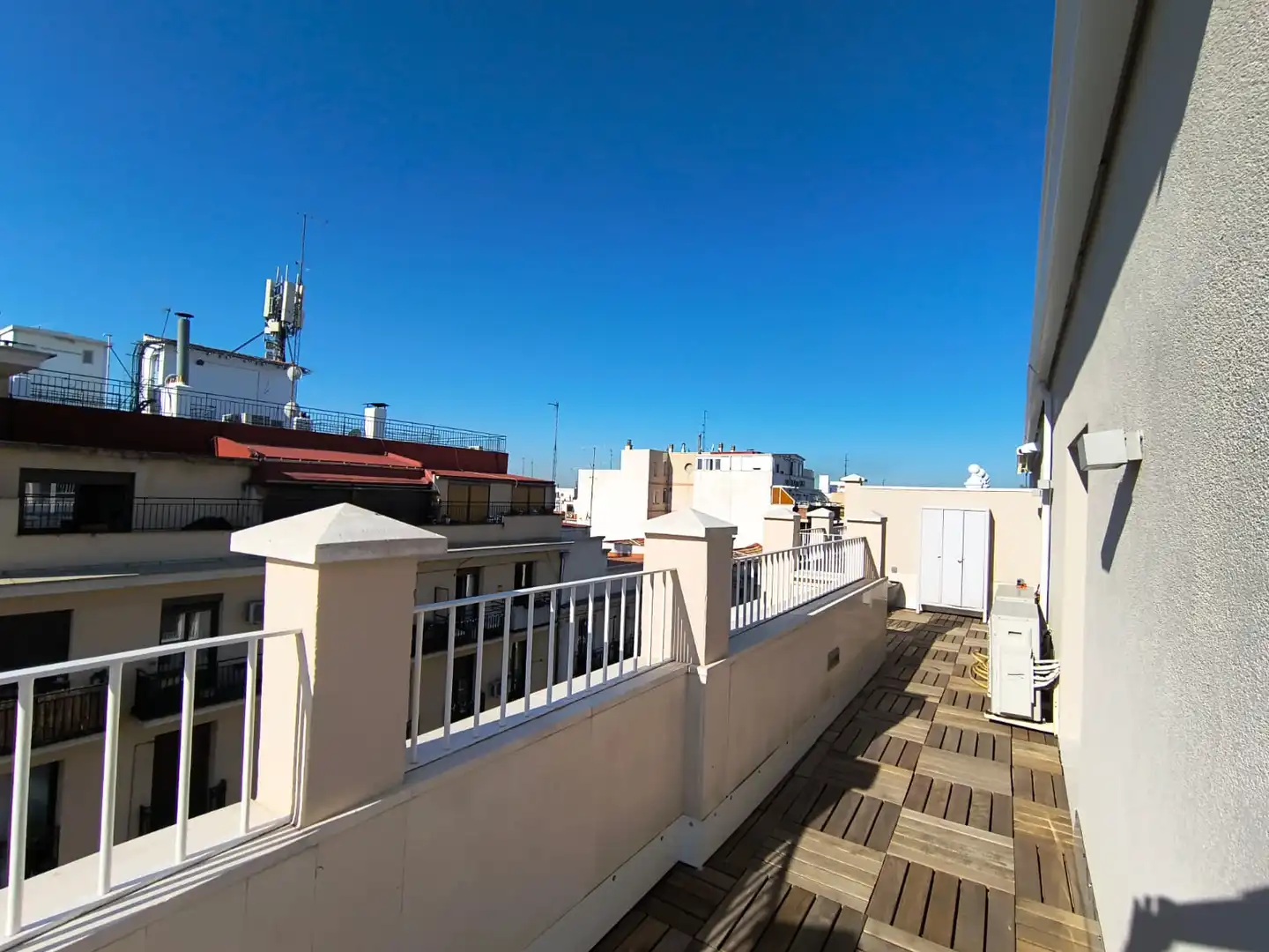 Terraza de Ático de alquiler en Madrid con Aire acondicionado, Terraza y Trastero