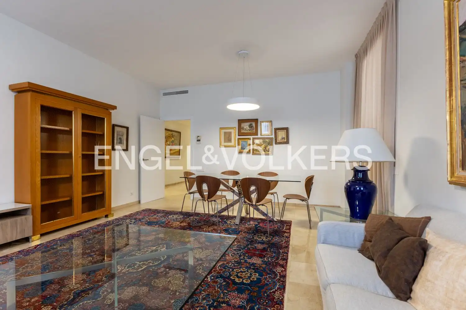 Comedor de Piso de alquiler en Valencia con Aire acondicionado, Calefacción y Amueblado