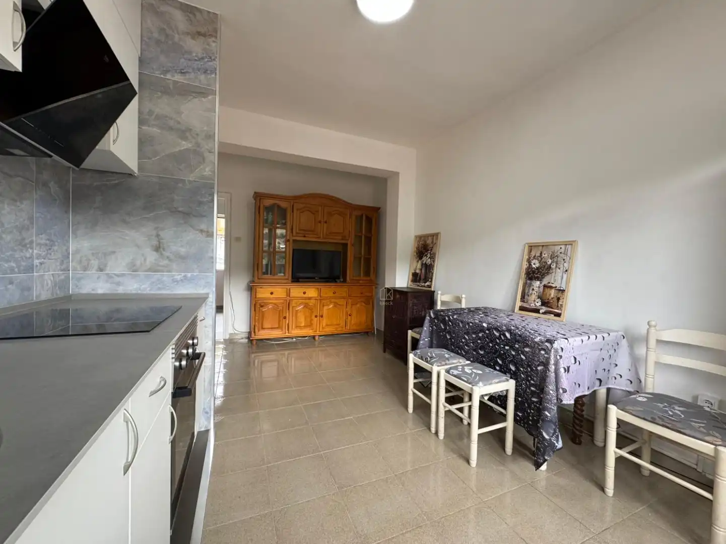 Kitchen of Flat for sale in Aller  with Storage room
