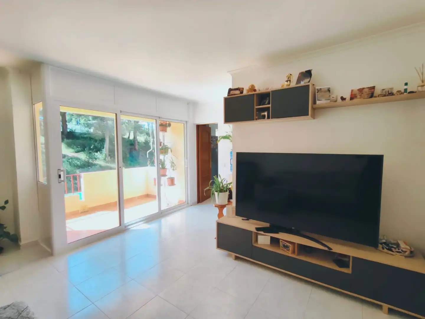 Sala de estar de Piso en venta en Canet de Mar con Terraza