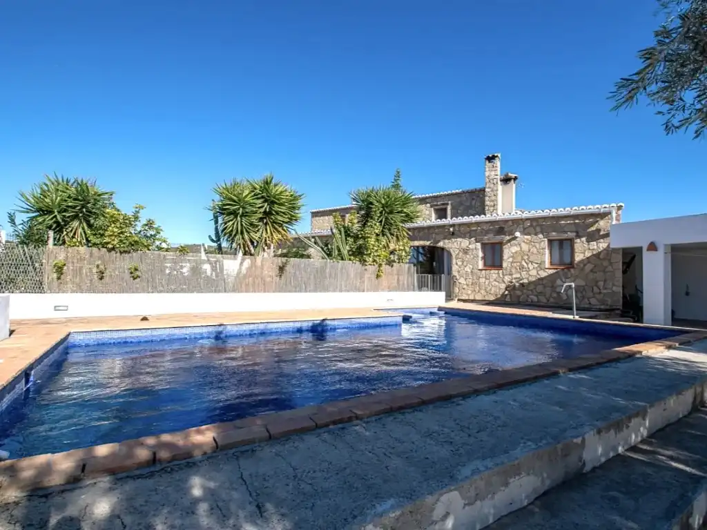 Casa rústica amb piscina en venda a Benissa pueblo, imagen 21