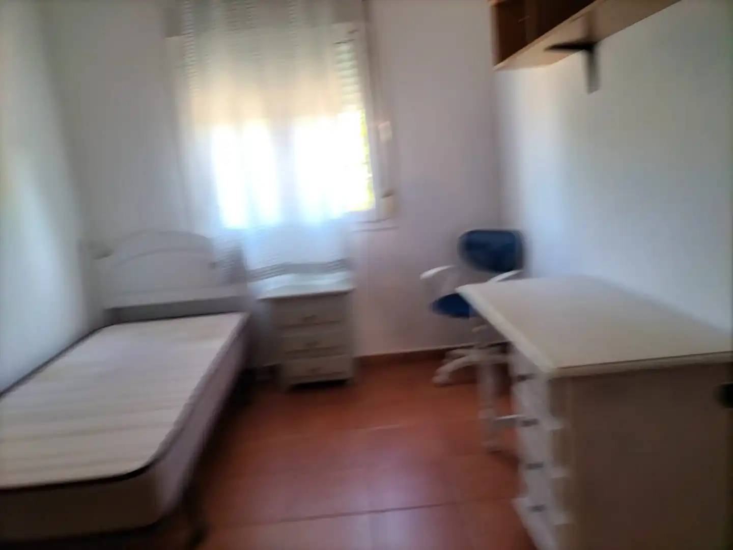 Schlafzimmer von Country house zur Miete in Málaga mit Klimaanlage