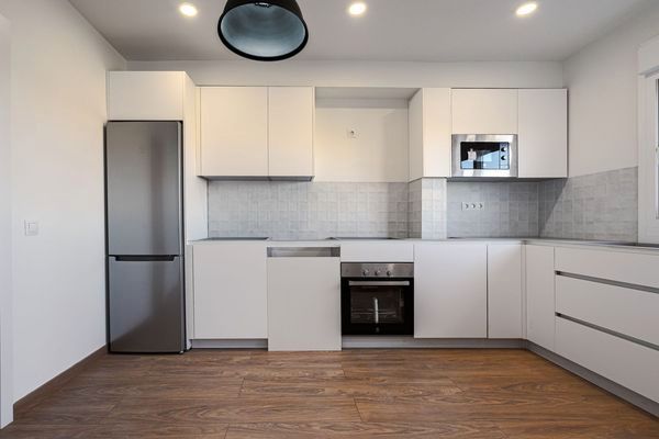 Kitchen of Flat for sale in  Madrid Capital  with Air Conditioner and Heating