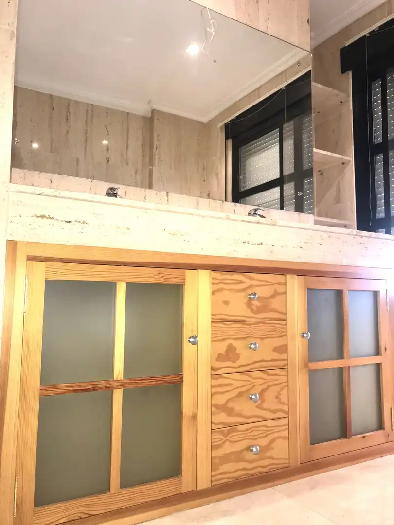 Terraza de Casa adosada en venta en Plasencia con Aire acondicionado, Calefacción y Jardín privado