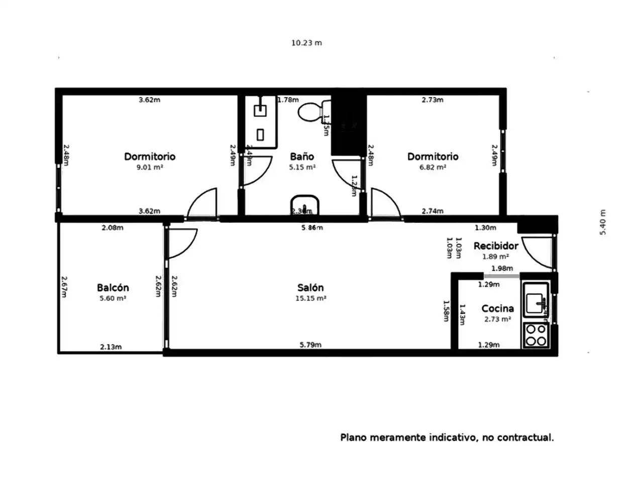 Appartement compact avec piscine à vendre à Avenida Papa Luna, imagen 22