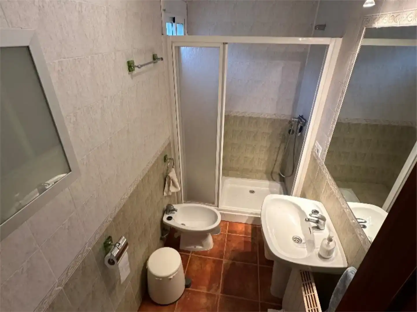 Bany de Apartament de lloguer en Valverde de Leganés, Badajoz