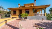 Exterior view of House or chalet for sale in Málaga Capital  with Air Conditioner, Private garden and Swimming Pool