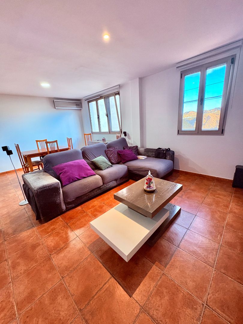 Sala de estar de Casa adosada en venta en Valsequillo de Gran Canaria con Aire acondicionado, Jardín privado y Terraza