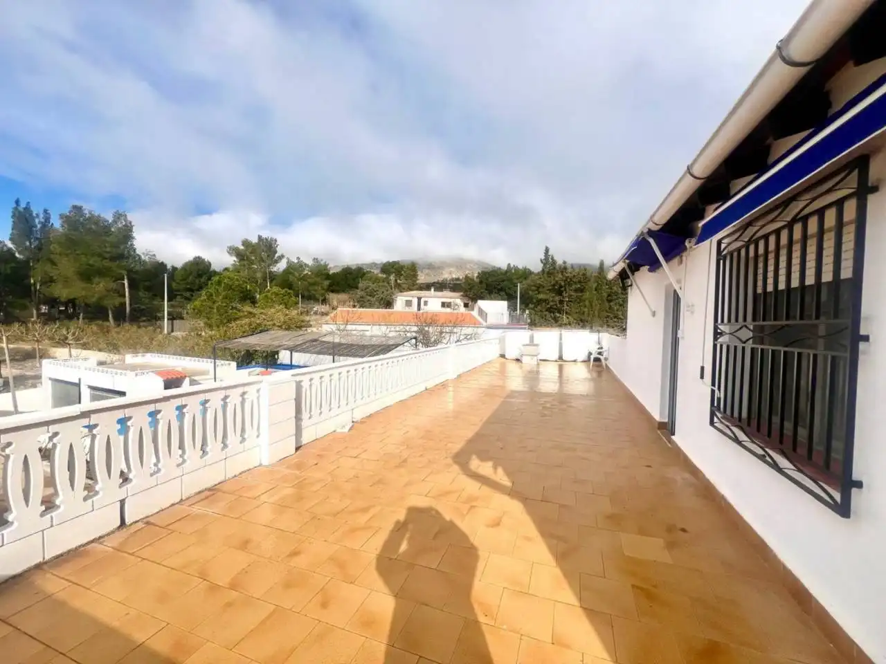 Terraza de Casa o chalet en venta en Ibi con Jardín privado y Piscina