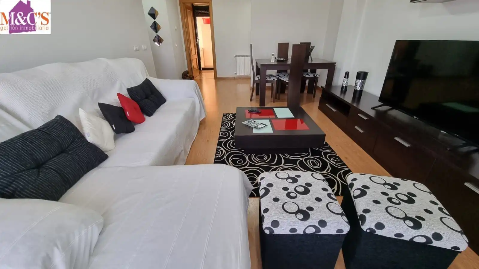 Sala de estar de Apartamento en venta en Argamasilla de Calatrava con Aire acondicionado, Terraza y Trastero