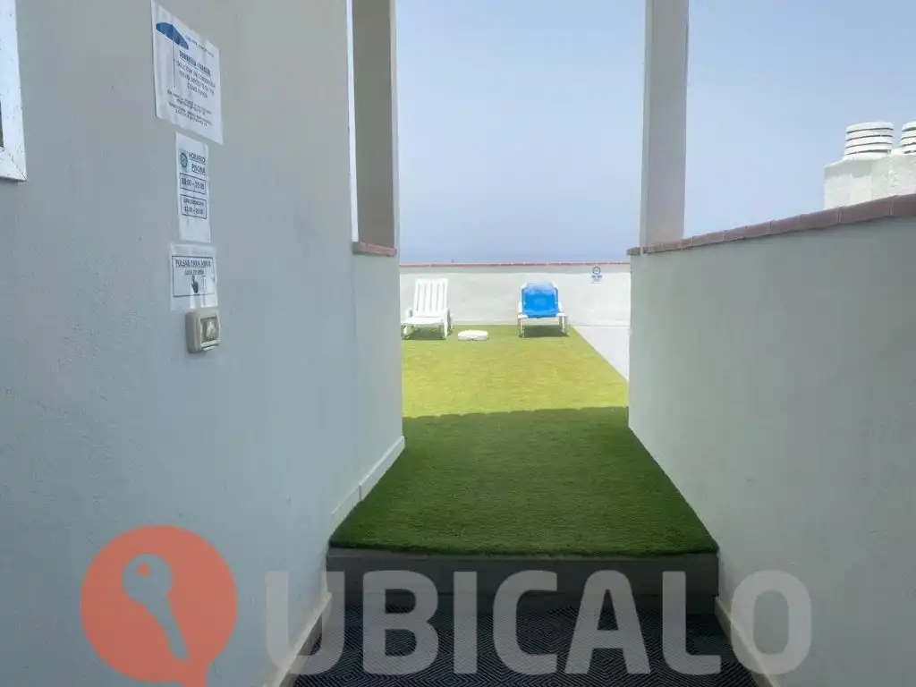 Terrace of Study for rent in Puerto de la Cruz  with Terrace, Furnished and Washing machine