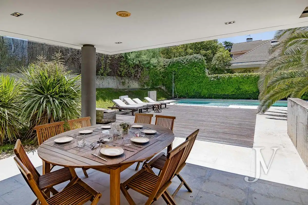 Terraza de Casa o chalet en venta en Madrid con Aire acondicionado, Calefacción y Jardín privado