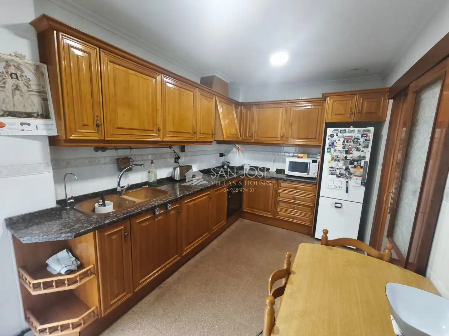 Kitchen of Flat for sale in Aspe  with Air Conditioner