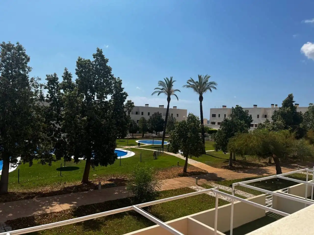 Garden of Attic for rent in San Jorge / Sant Jordi  with Air Conditioner, Heating and Terrace