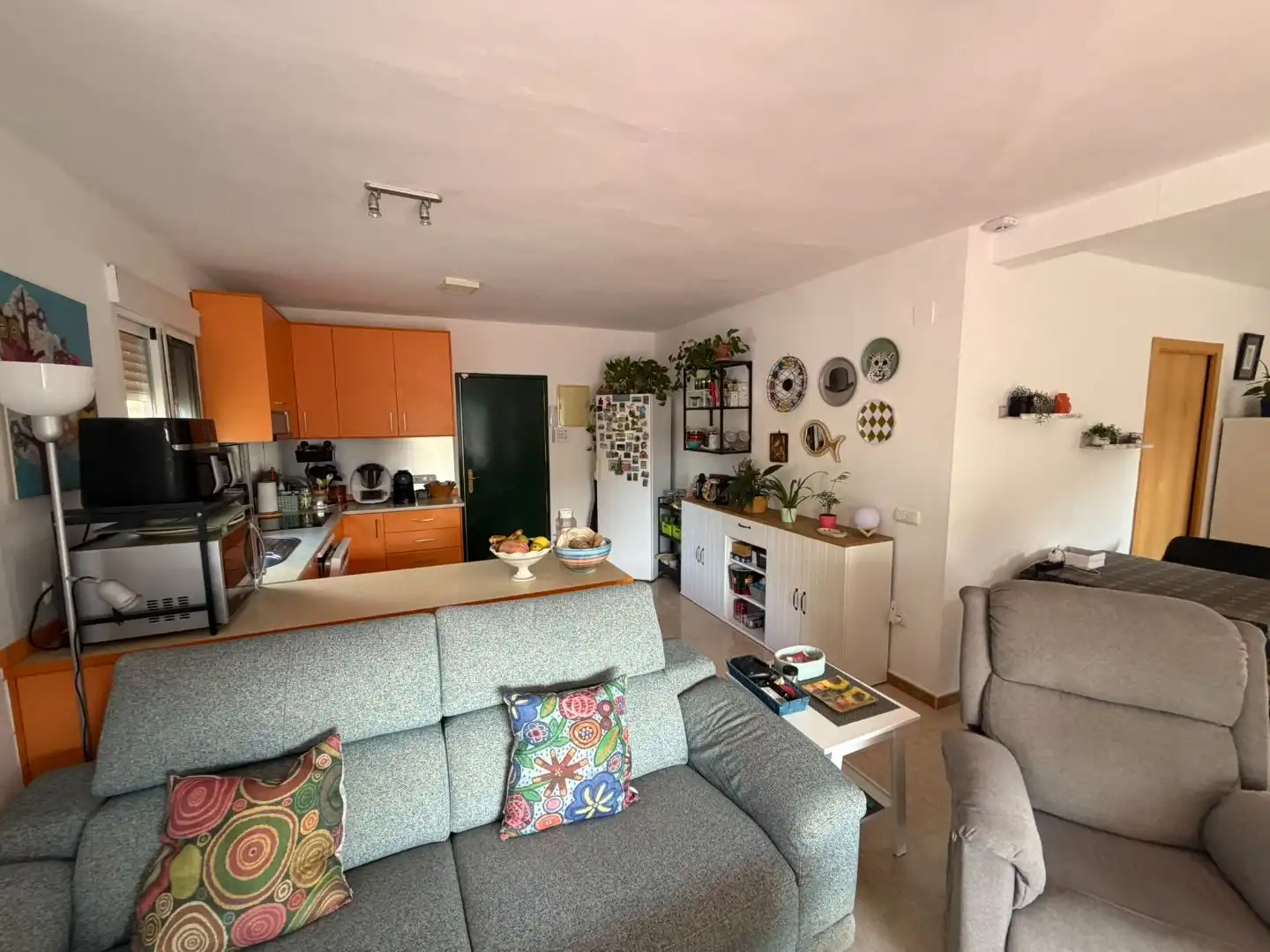 Sala d'estar de Casa o xalet en venda en Añoreta Baja