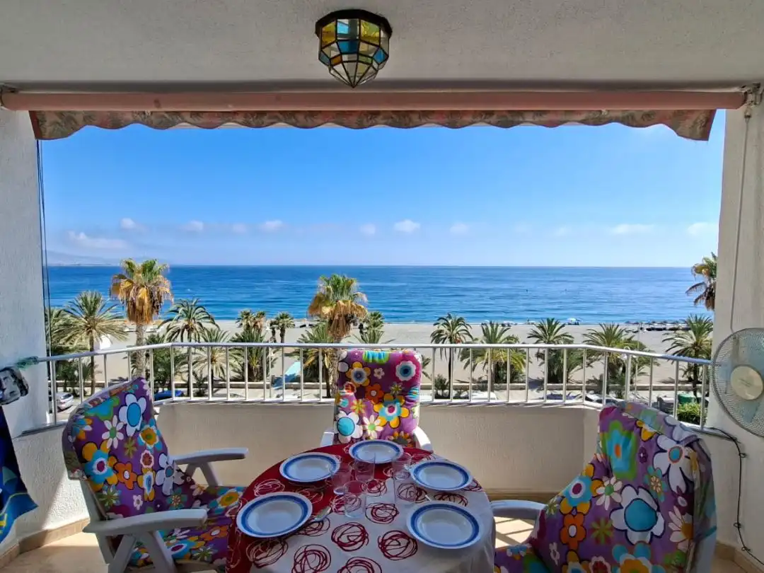 Terrace of Flat for rent in Almuñécar  with Terrace, Furnished and Oven