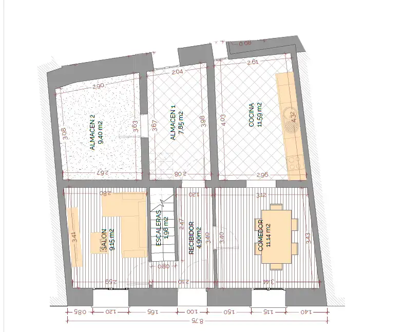 Maison mitoyenne avec jardin à vendre à Calle Vallejo 17, imagen 23