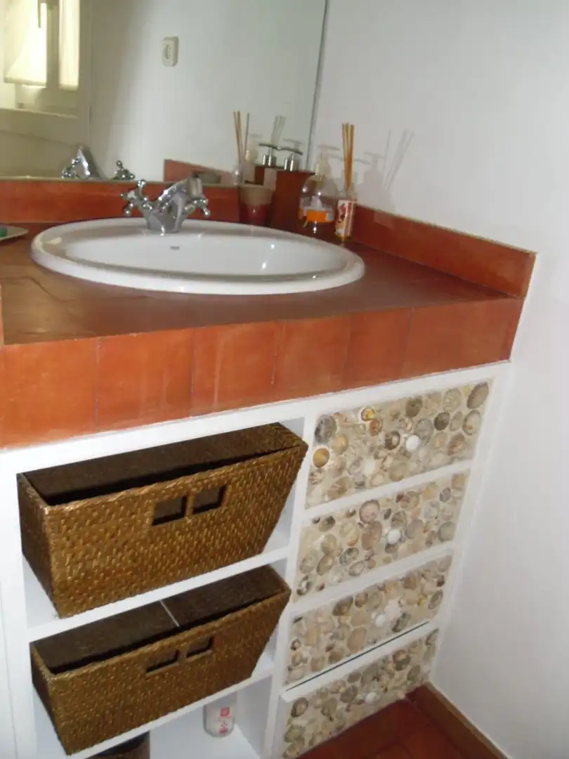 Baño de Ático de alquiler en Madrid con Aire acondicionado, Calefacción y Terraza